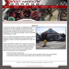 Websites: West Harrow Garage