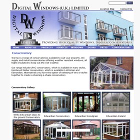 Websites: Double Glazing Company in UK